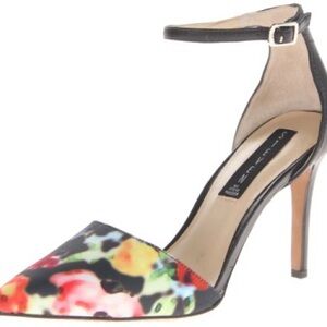 Steven by Steve Madden anabell floral multicolor pumps 6 worn once
